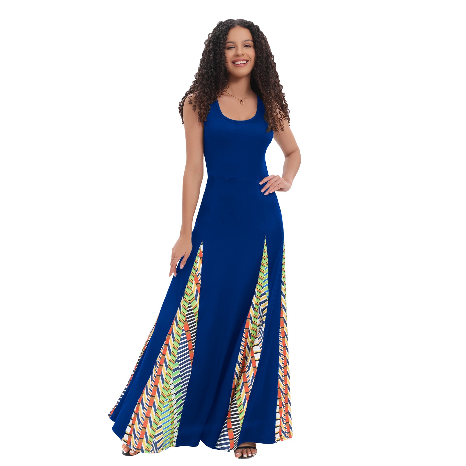 Cakulo Women's Sleeveless Maxi Party Dress