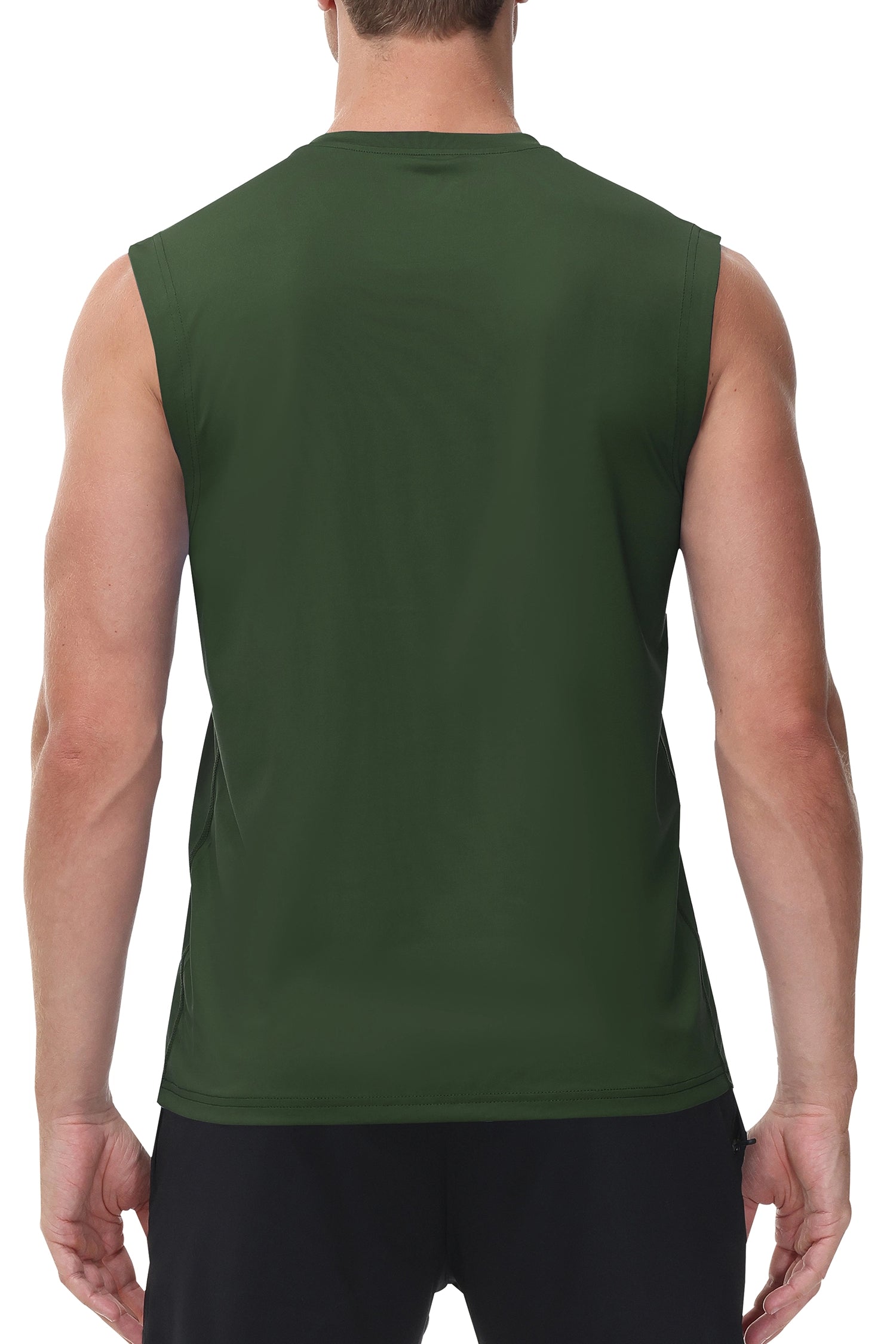 Cakulo Men's Neon Quick Dry Tank Gym to Beach Essentials