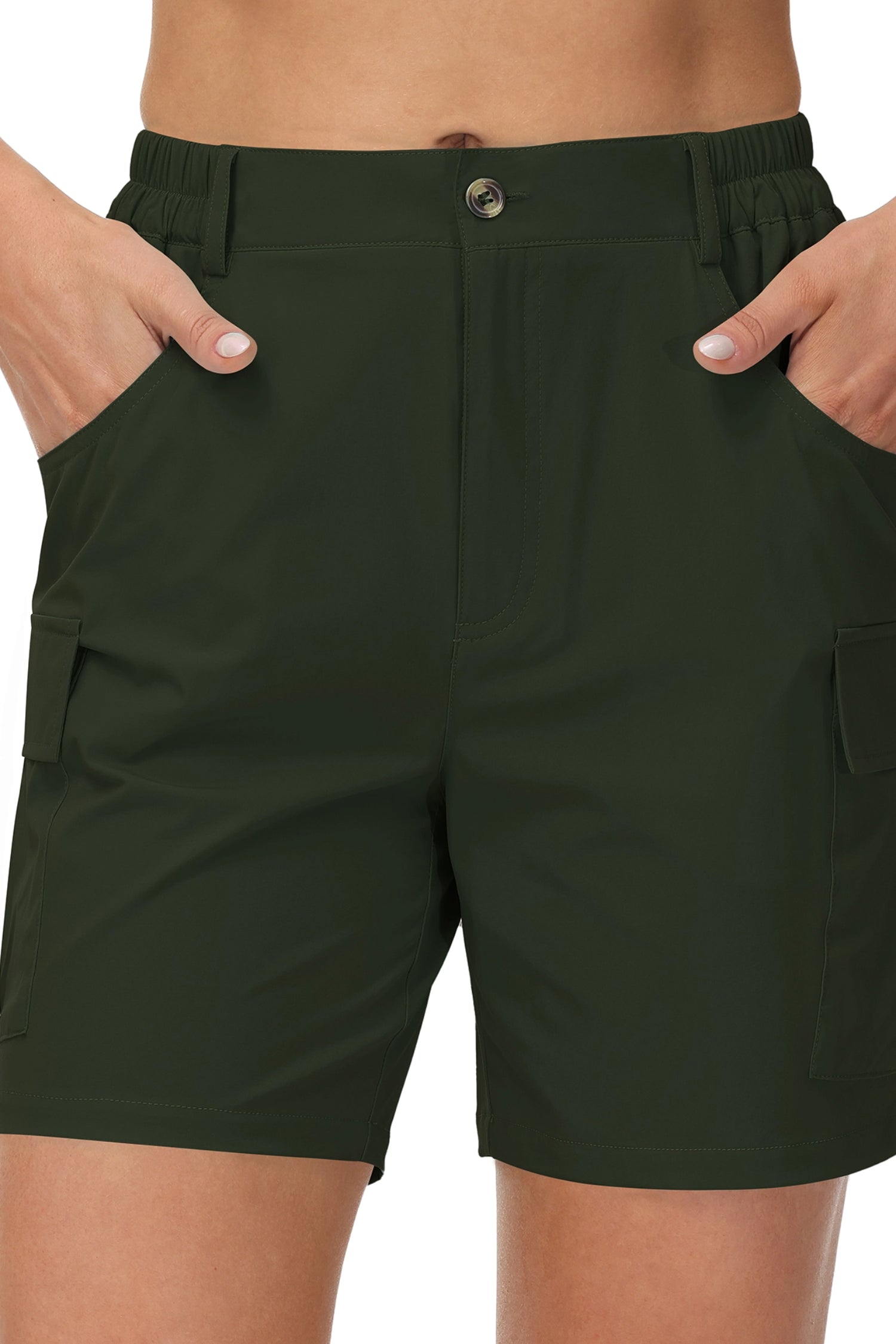 Cakulo Women's 6'' Quick Dry Hiking Shorts