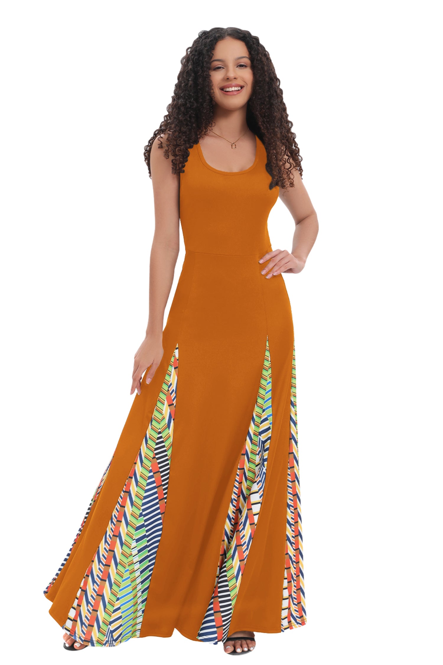 Cakulo Women's Sleeveless Maxi Party Dress