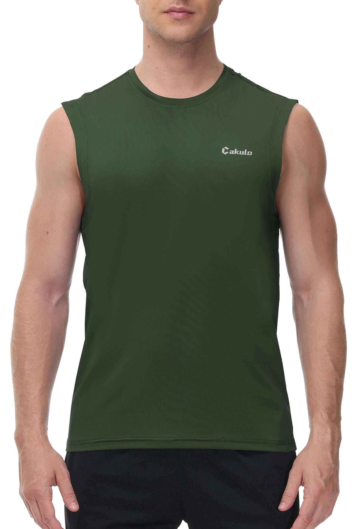 Cakulo Men's Neon Quick Dry Tank Gym to Beach Essentials