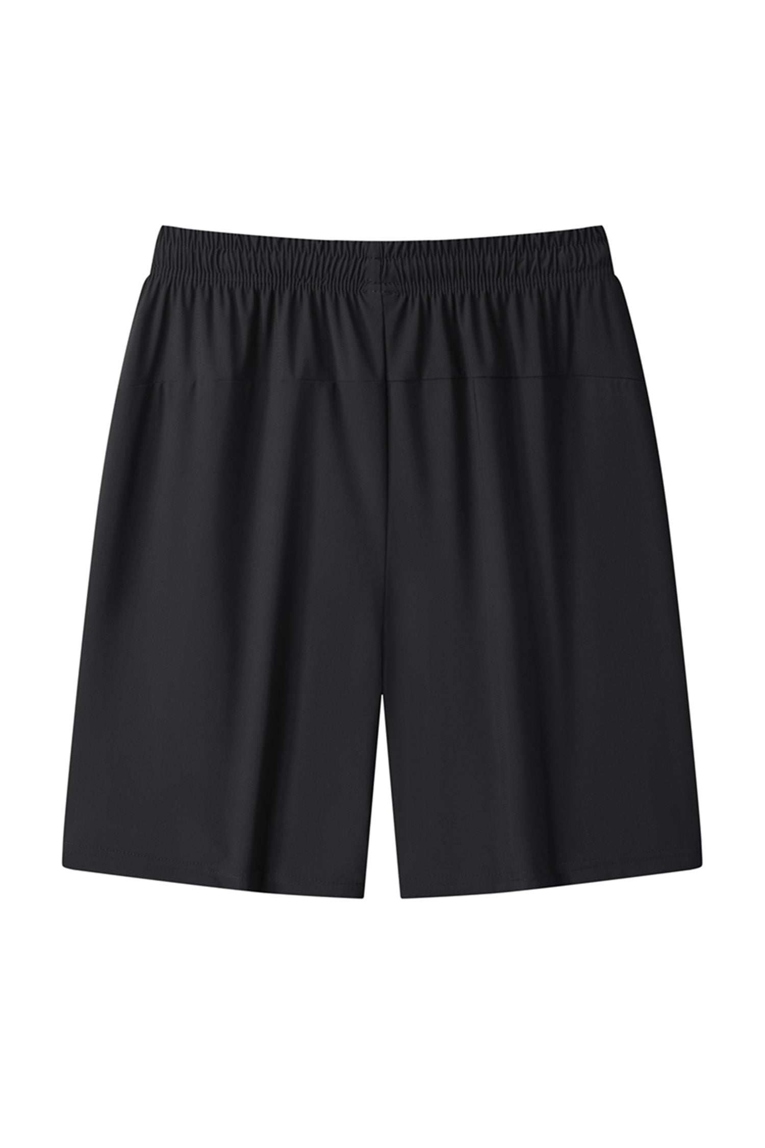 Cakulo Men's Comfy Bermuda Workout Shorts with Zipper Pockets