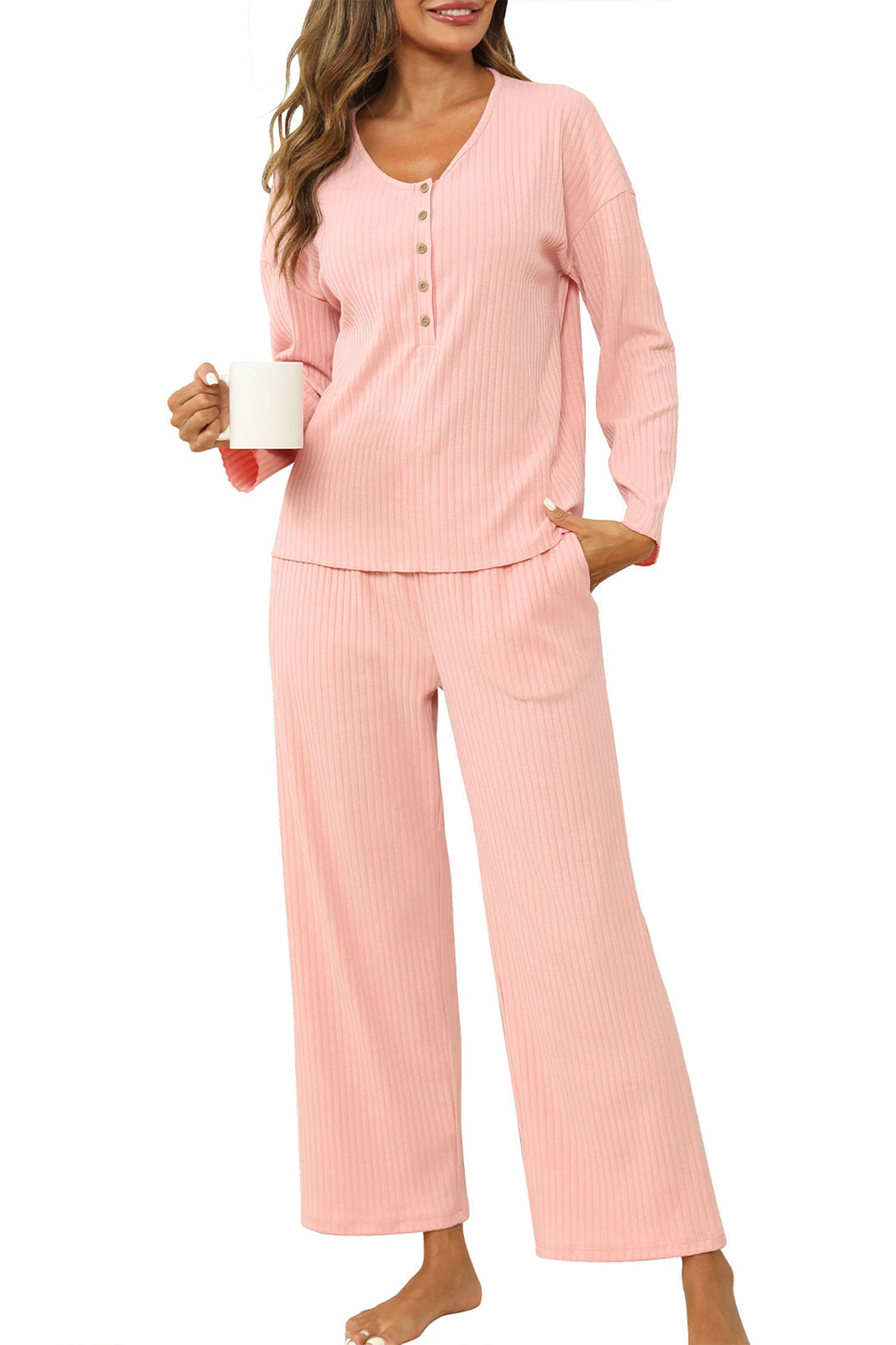 Cakulo Women's Plus Size Postpartum Lounge Set