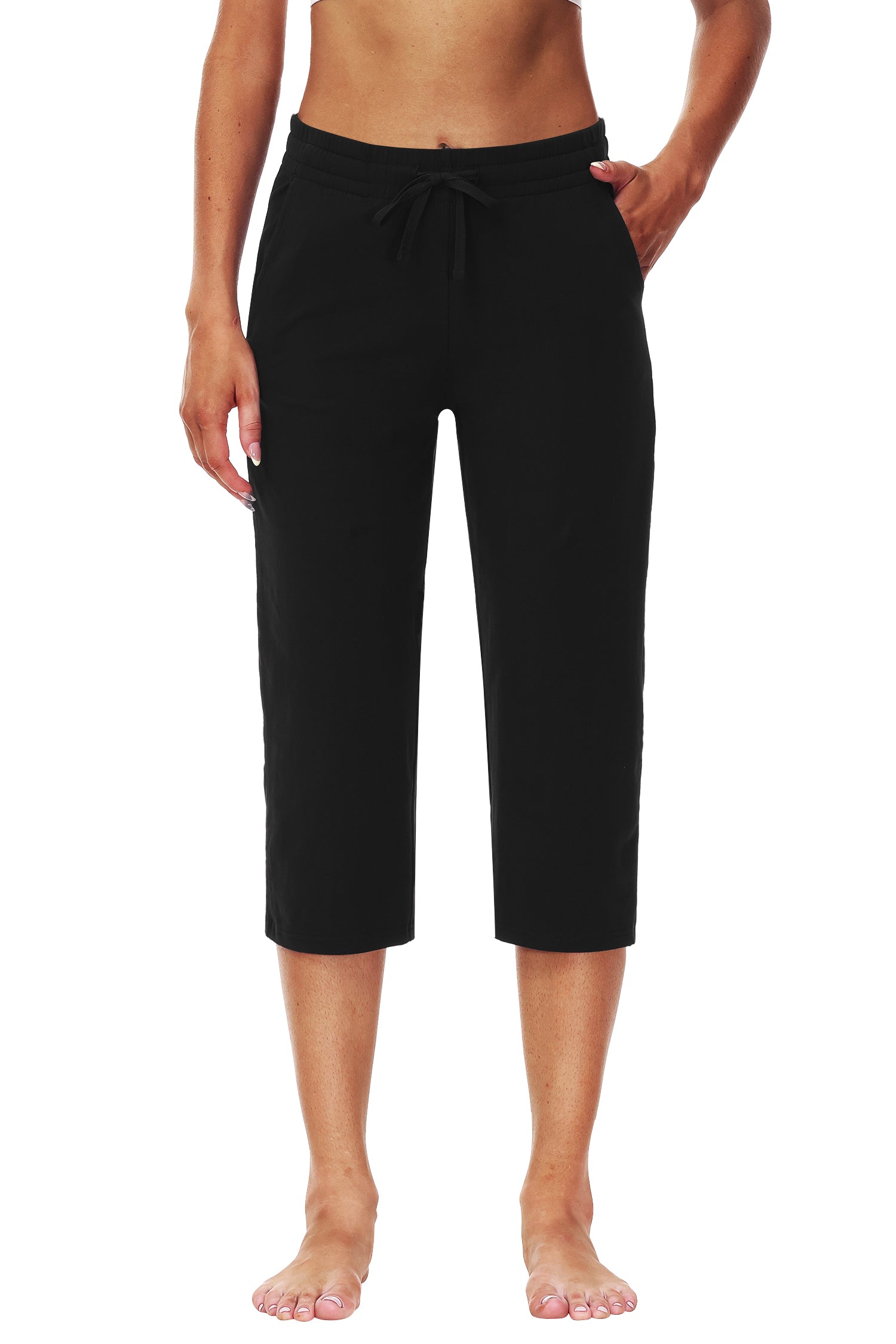 Cakulo Women's Cotton Capris