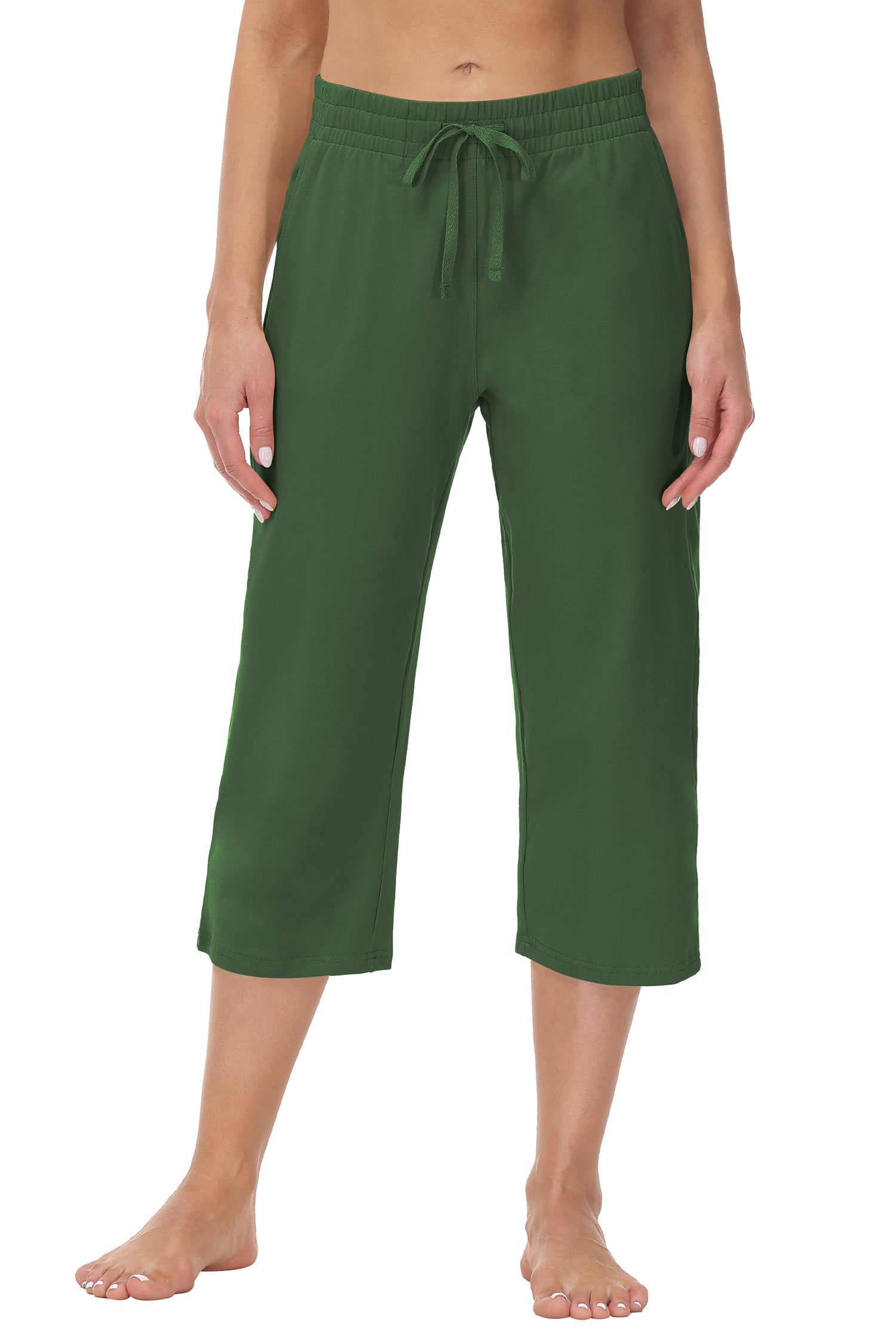 Cakulo Women's Cotton Capris