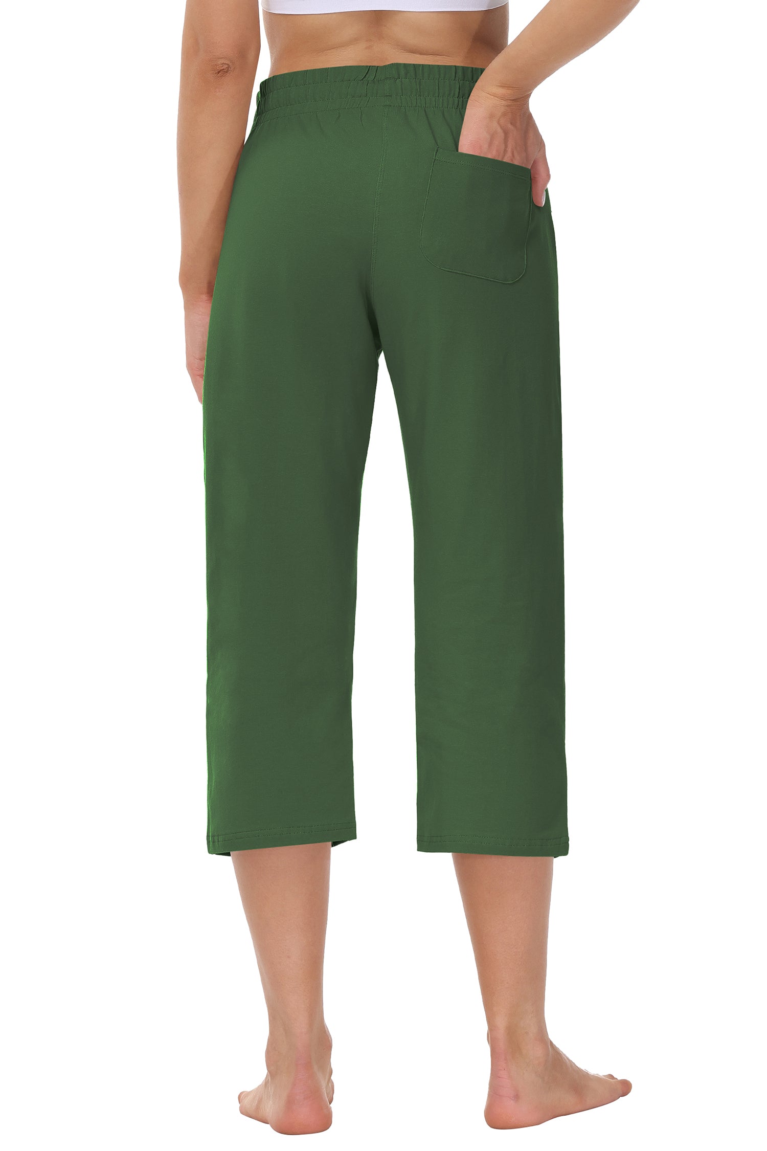 Cakulo Women's Cotton Capris