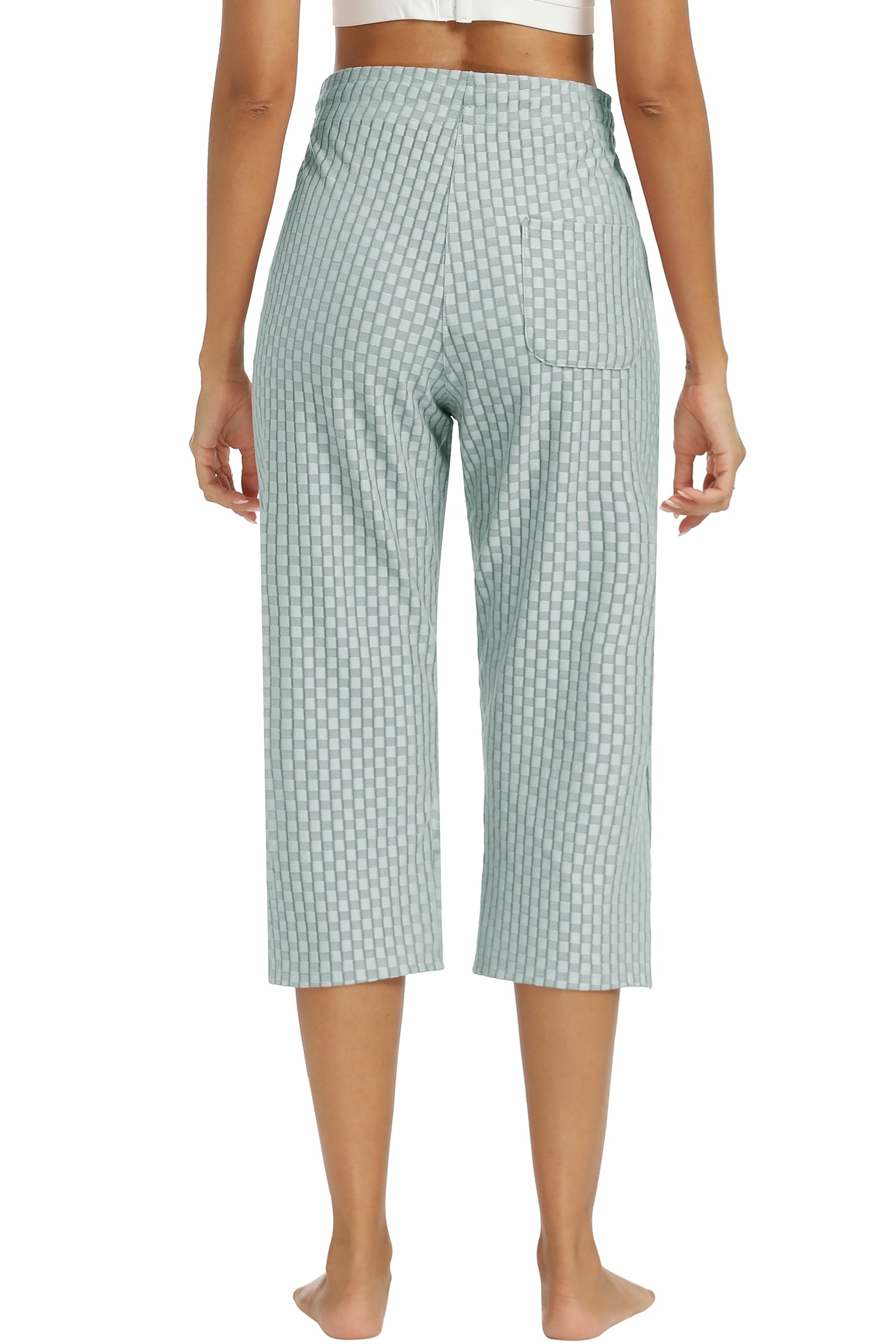 Cakulo Women's Cotton Capris