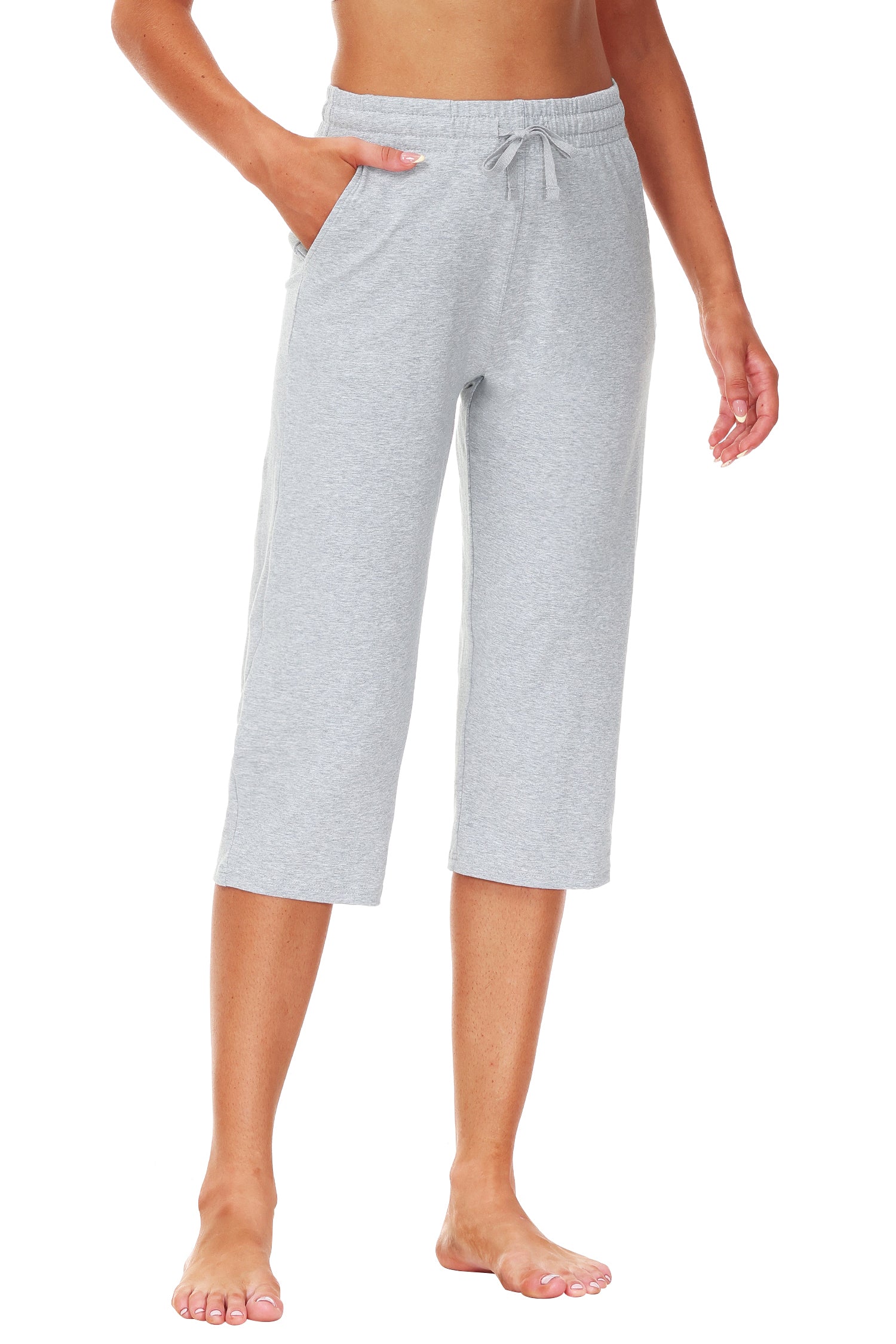 Cakulo Women's Cotton Capris