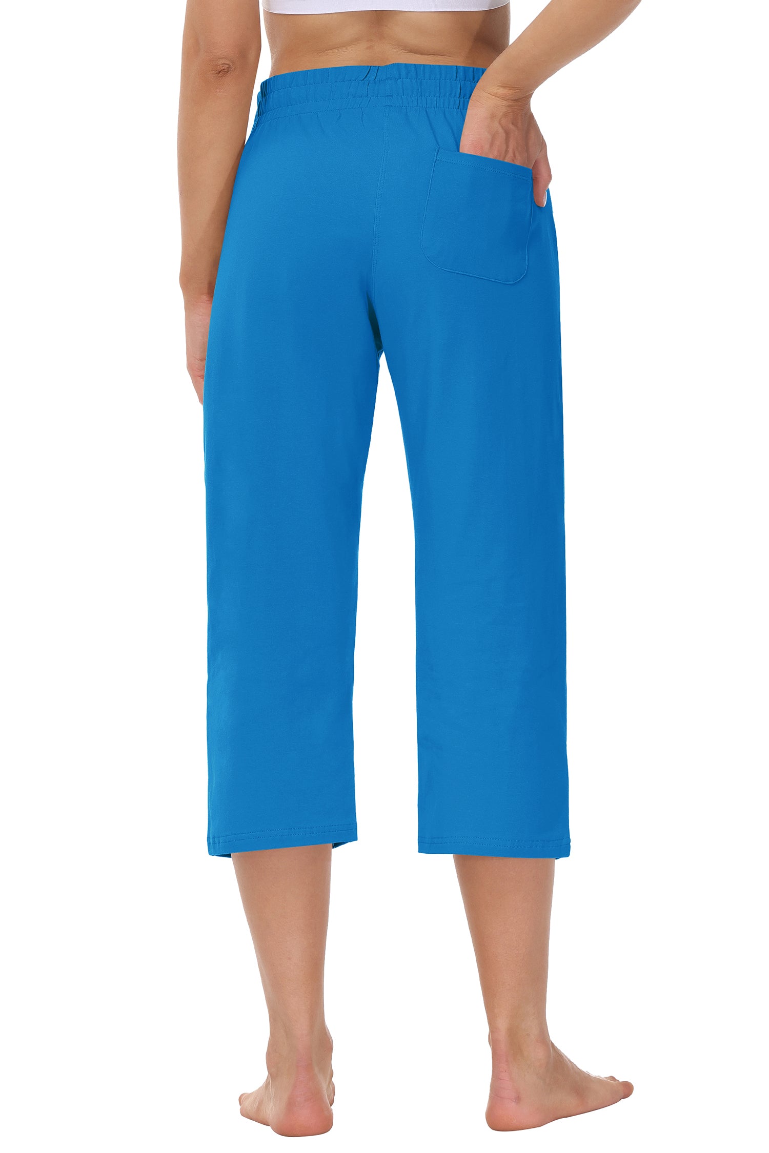 Cakulo Women's Cotton Capris