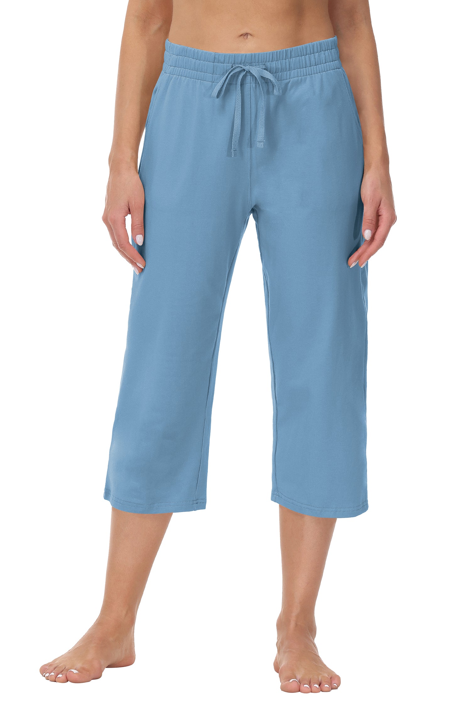 Cakulo Women's Cotton Capris