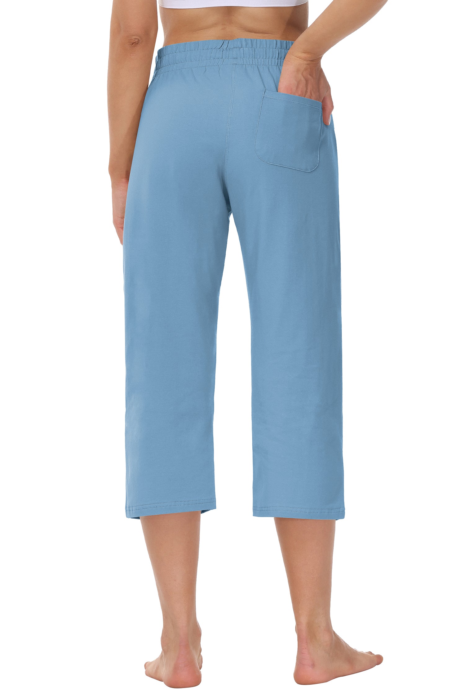 Cakulo Women's Cotton Capris