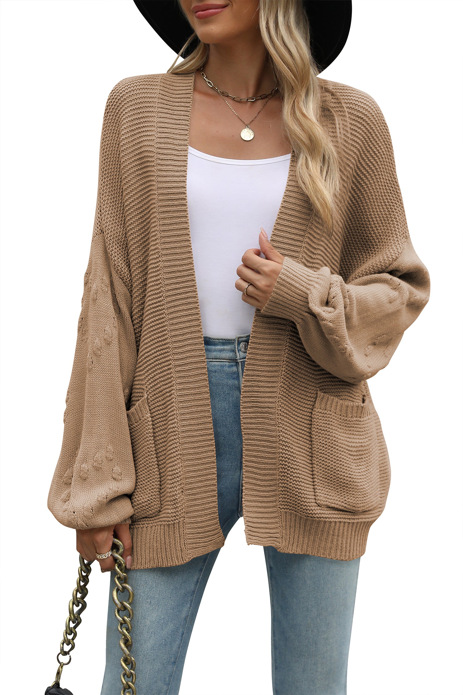 Cakulo Womens 2024 Oversized Chunky Cardigan Sweaters