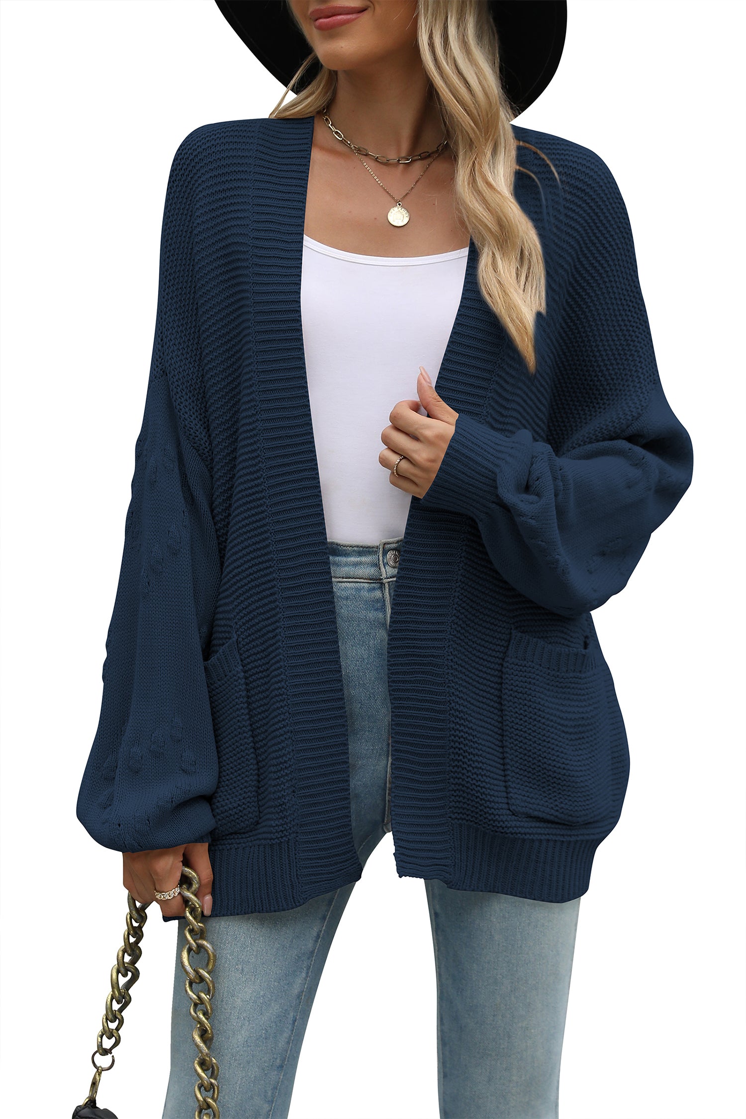 Cakulo Womens 2024 Oversized Chunky Cardigan Sweaters