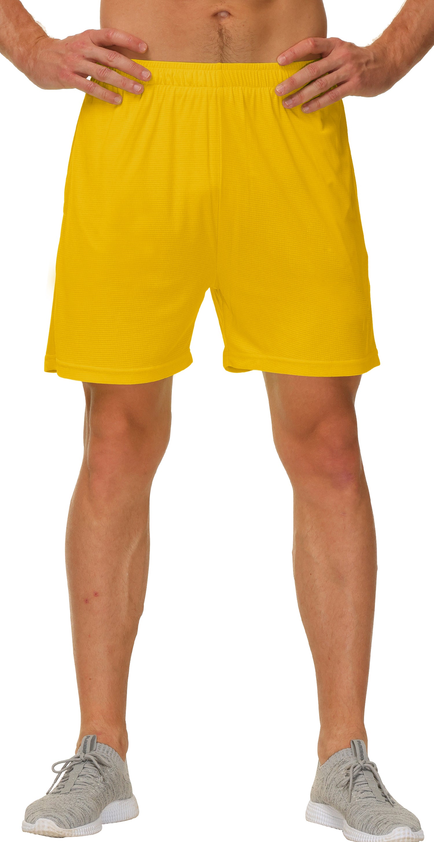 Cakulo Men's 5'' Workout Shorts with Pockets