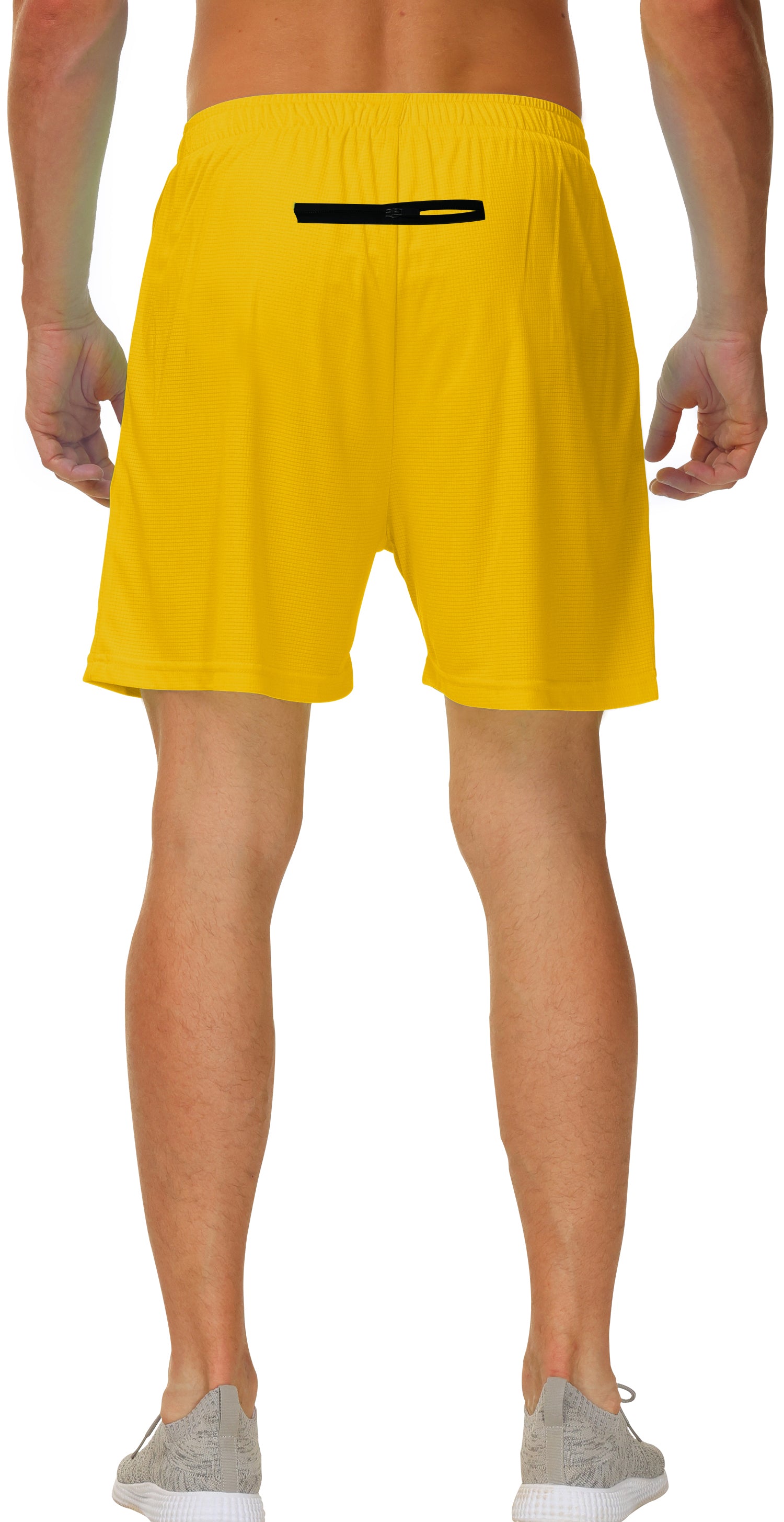 Cakulo Men's 5'' Workout Shorts with Pockets