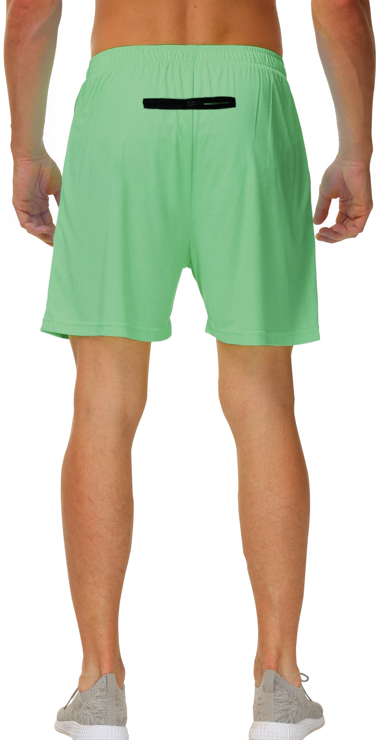 Cakulo Men's 5'' Workout Shorts with Pockets