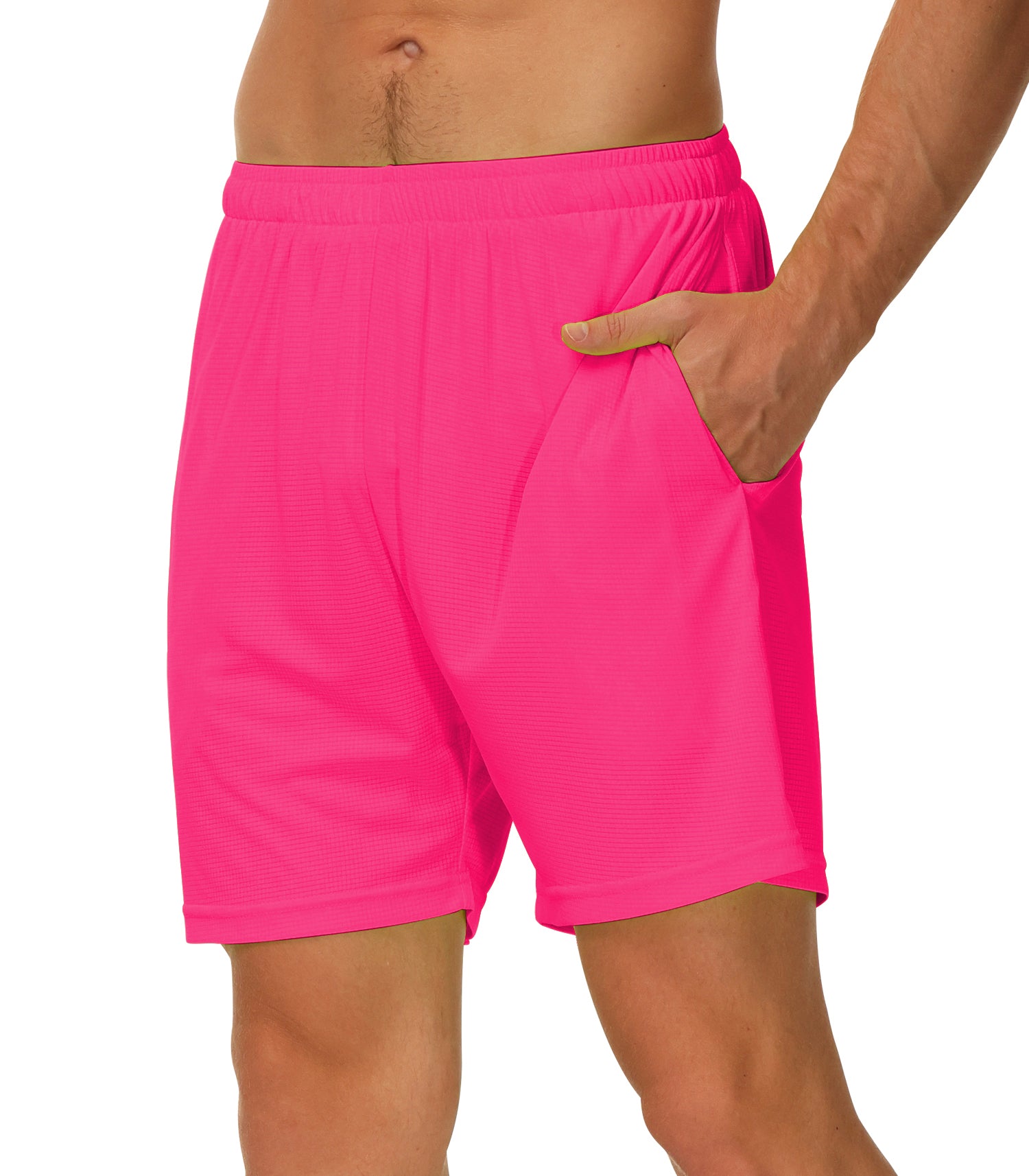 Cakulo Men's 5'' Workout Shorts with Pockets