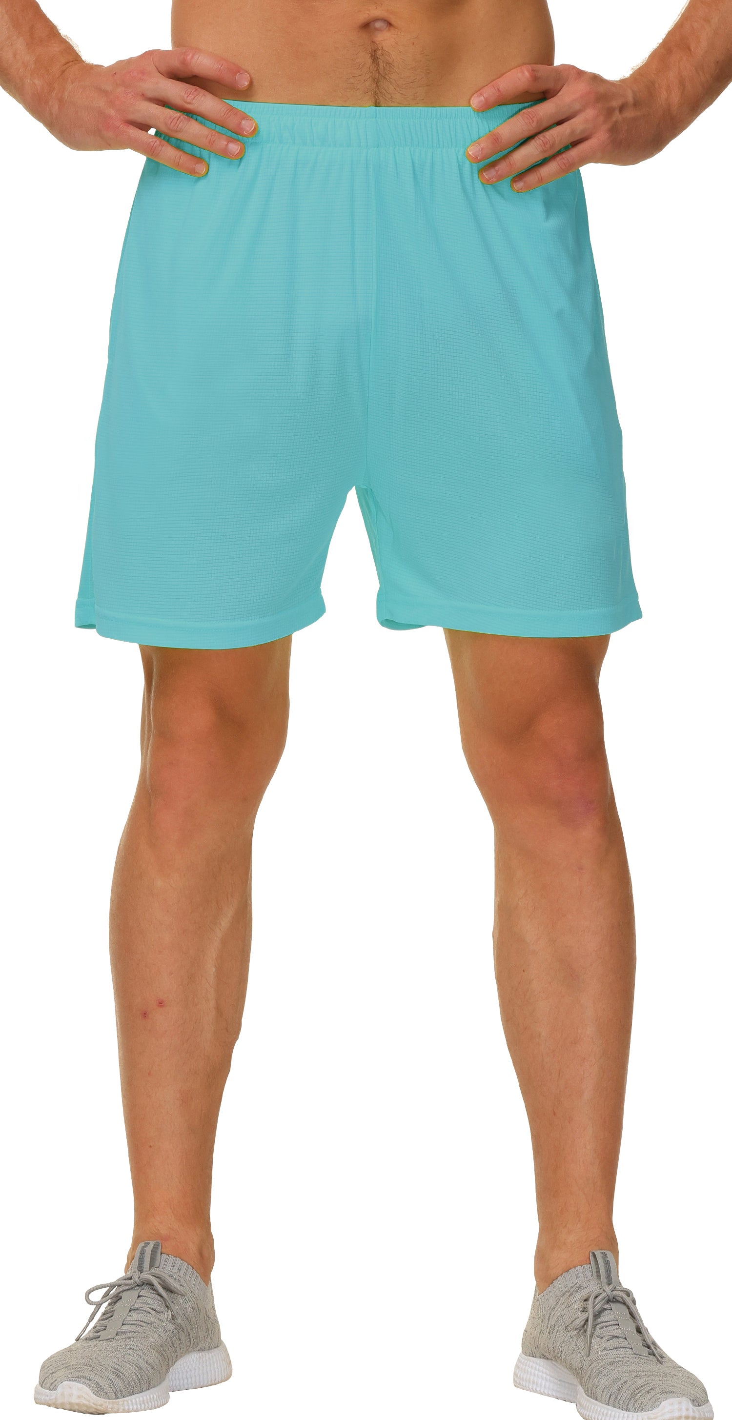 Cakulo Men's 5'' Workout Shorts with Pockets