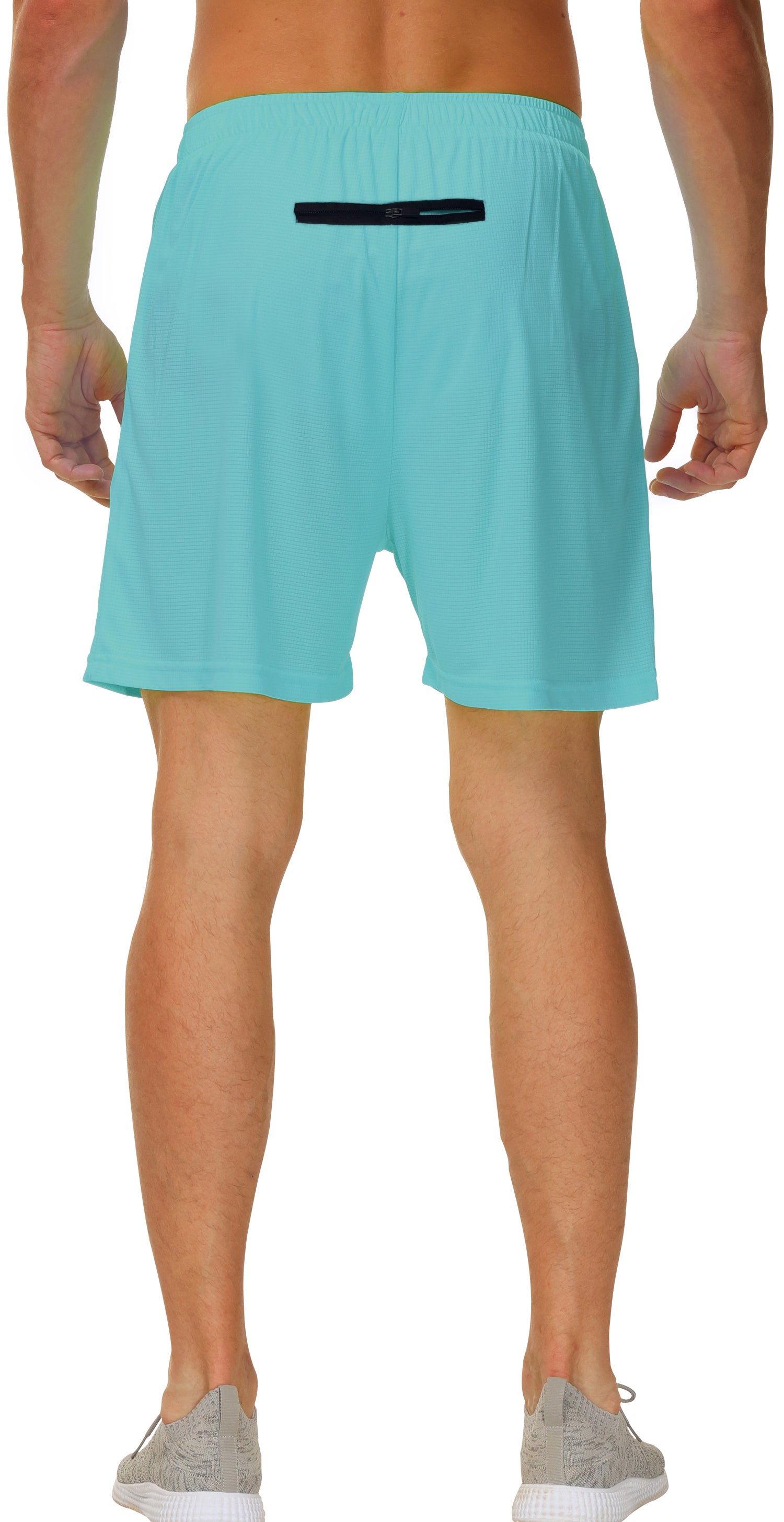 Cakulo Men's 5'' Workout Shorts with Pockets