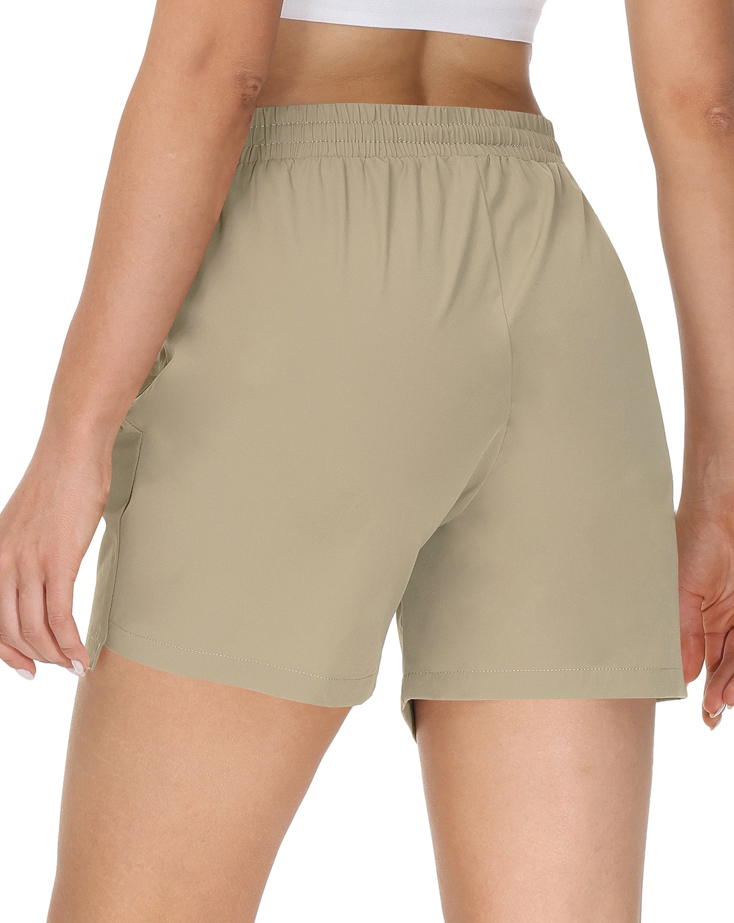 Cakulo Women's 5'' Quick Dry Hiking Shorts