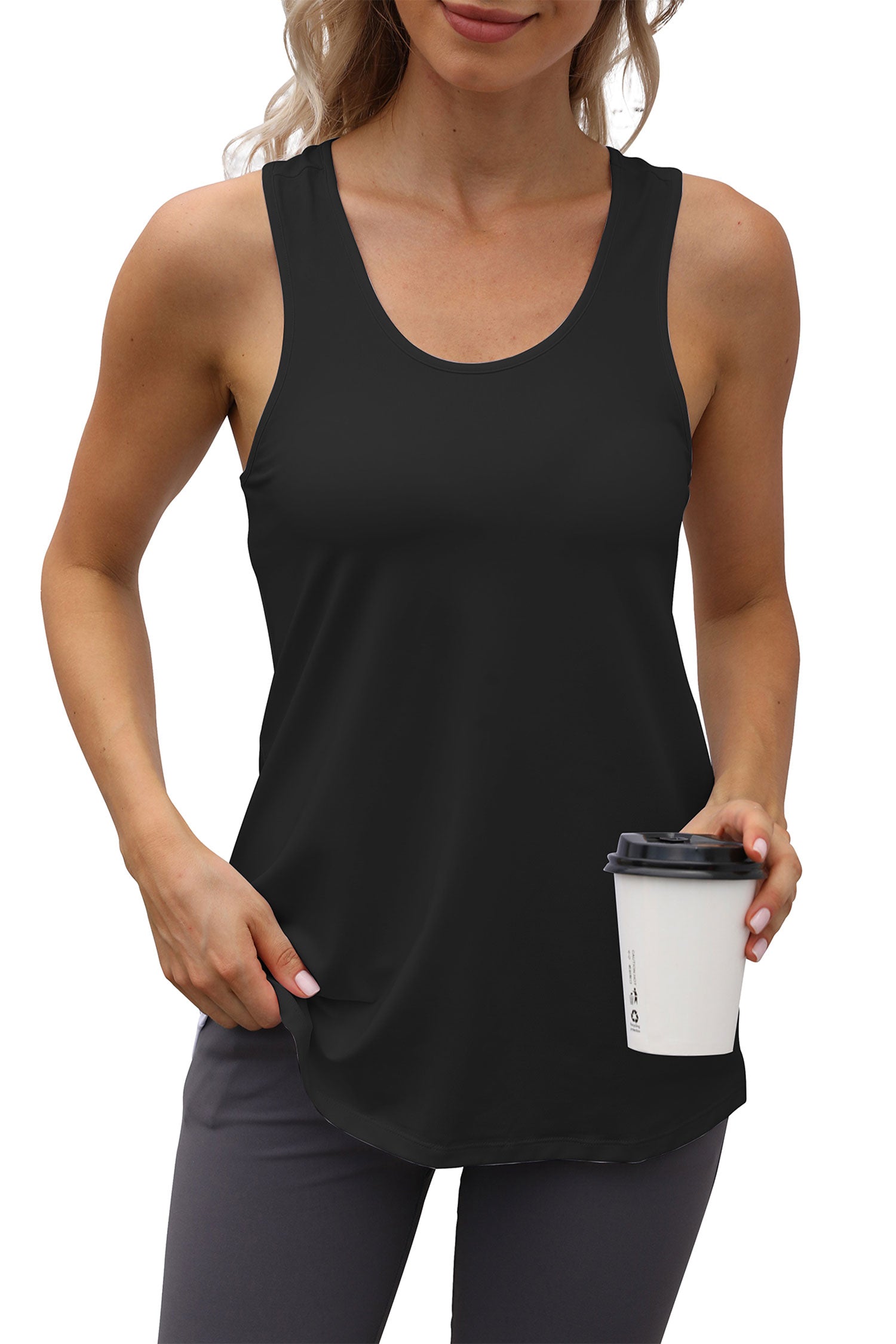 Cakulo Women's Plus Size Workout Tank