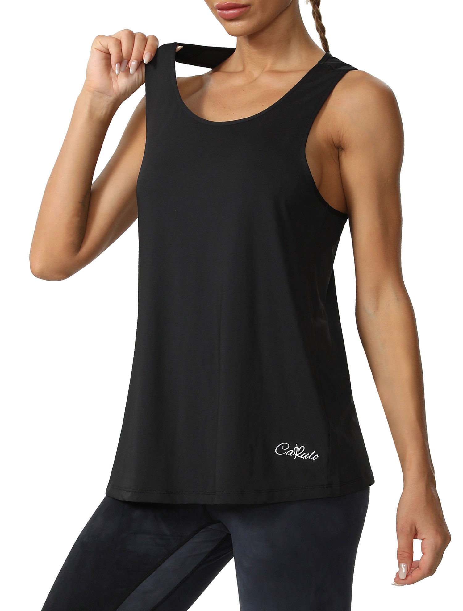 Cakulo Women's Plus Size Workout Tank