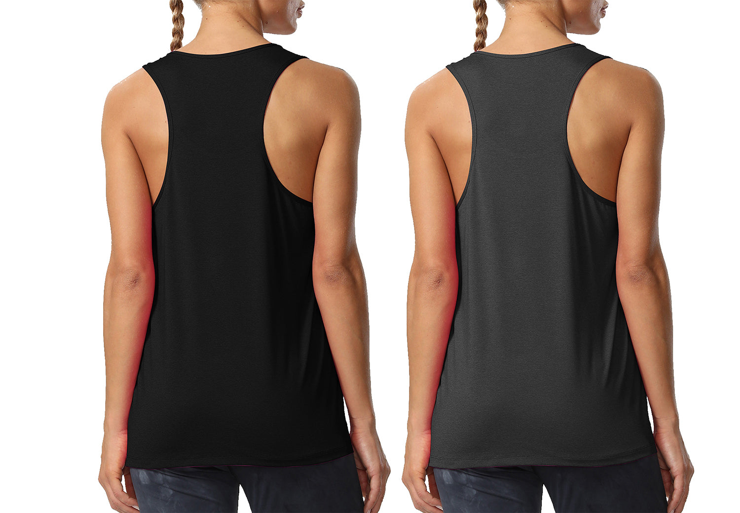 Cakulo Women's Plus Size Workout Tank