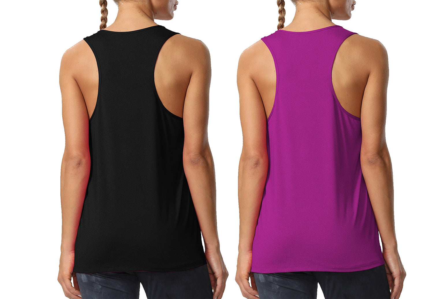 Cakulo Women's Plus Size Workout Tank