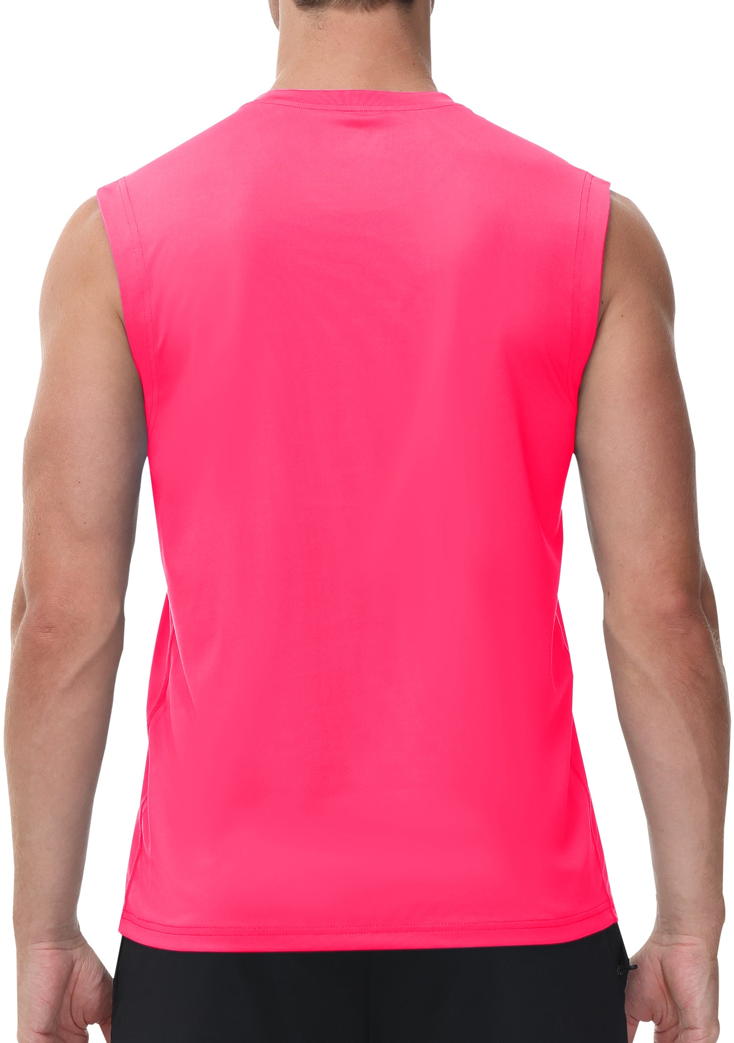 Cakulo Men's Neon Quick Dry Tank Gym to Beach Essentials