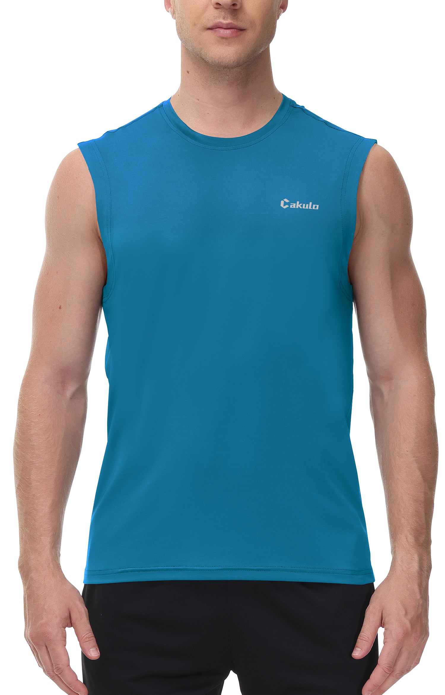 Cakulo Men's Neon Quick Dry Tank Gym to Beach Essentials