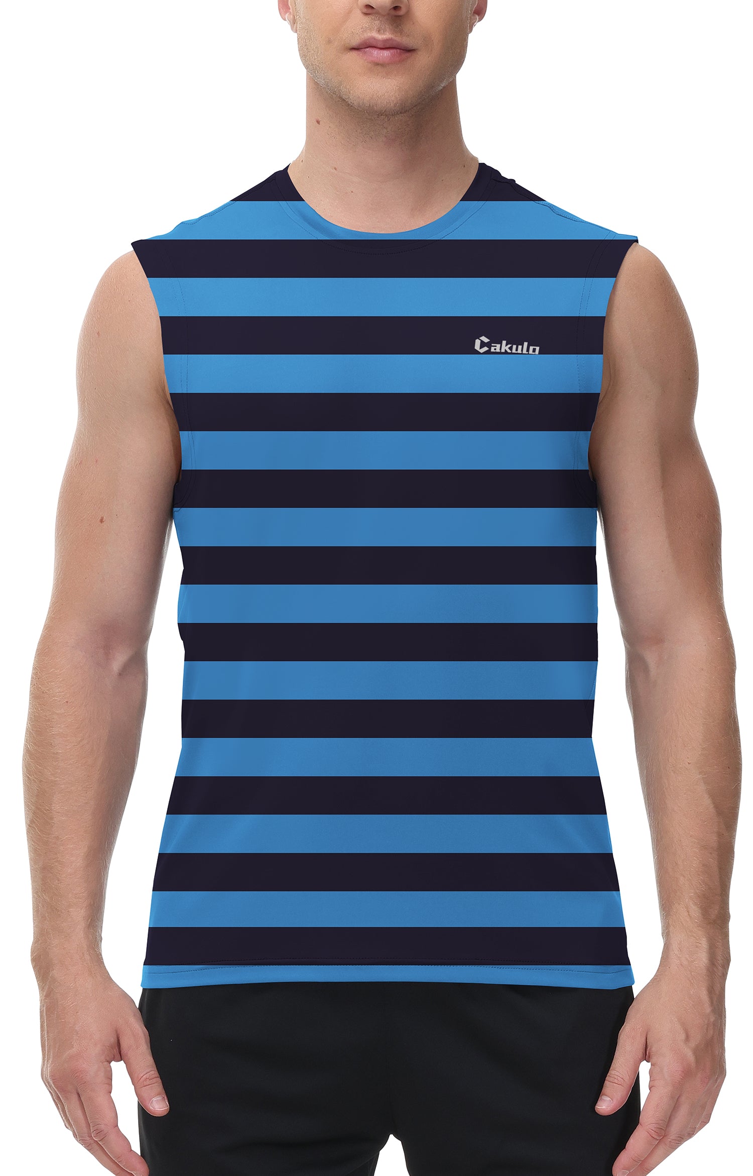 Cakulo Men's Neon Quick Dry Tank Gym to Beach Essentials