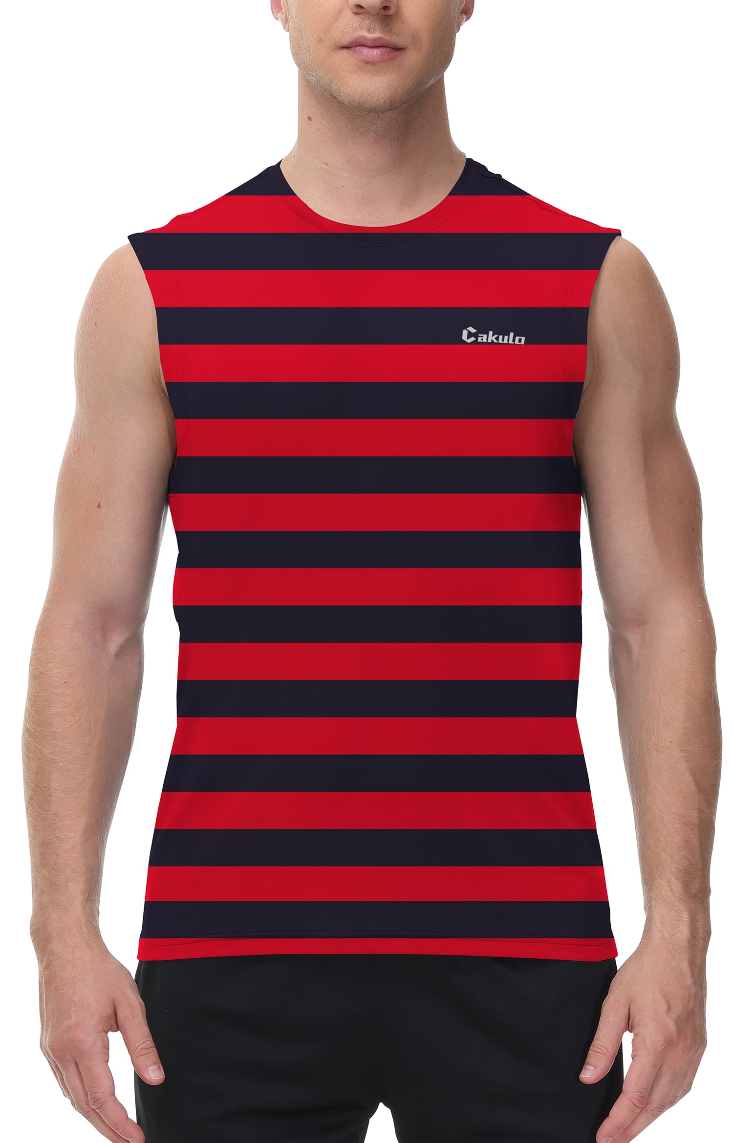 Cakulo Men's Neon Quick Dry Tank Gym to Beach Essentials