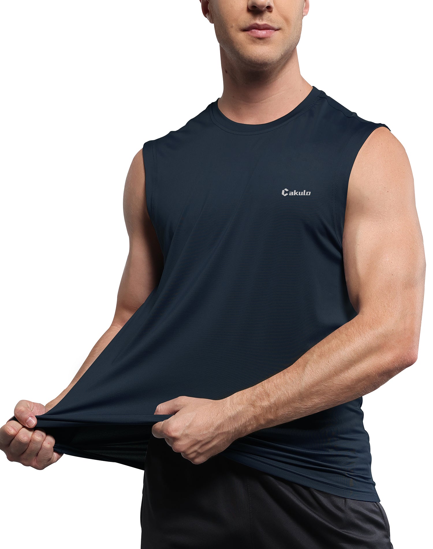 Cakulo Men's Neon Quick Dry Tank Gym to Beach Essentials