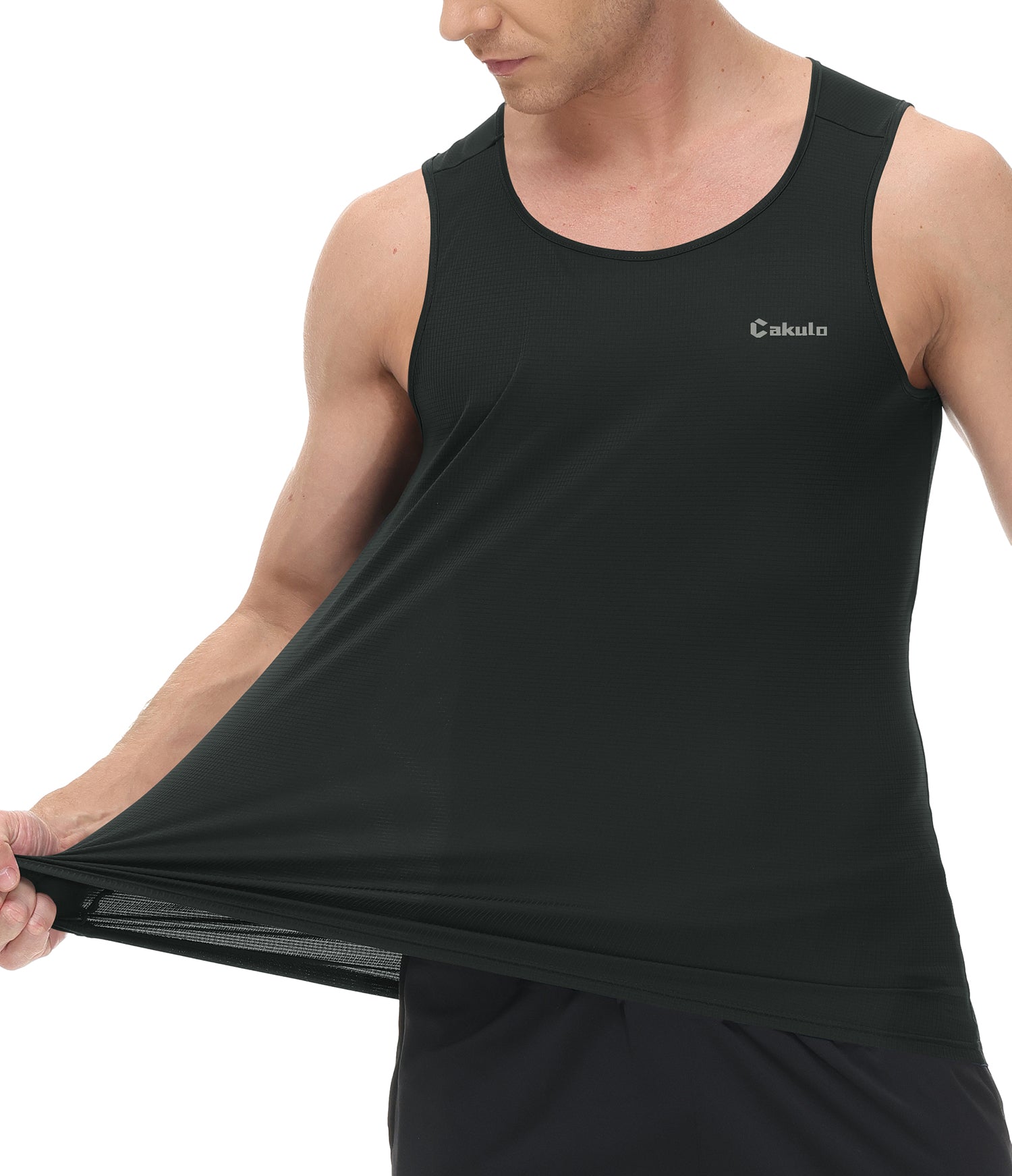 Cakulo Men's Neon Quick Dry Tank Gym to Beach Essentials