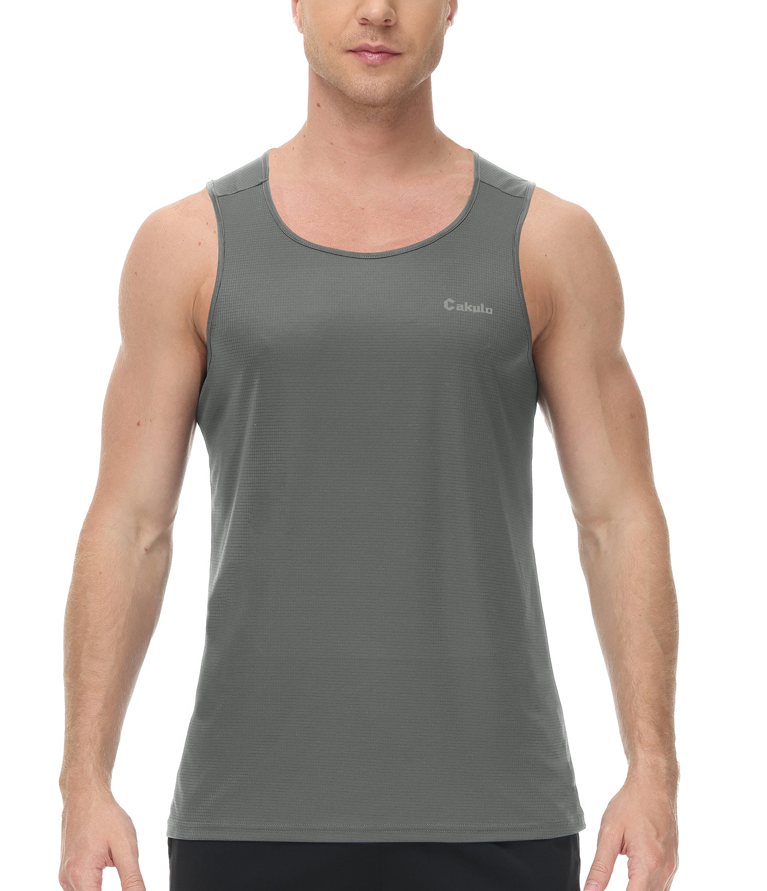 Cakulo Men's Neon Quick Dry Tank Gym to Beach Essentials