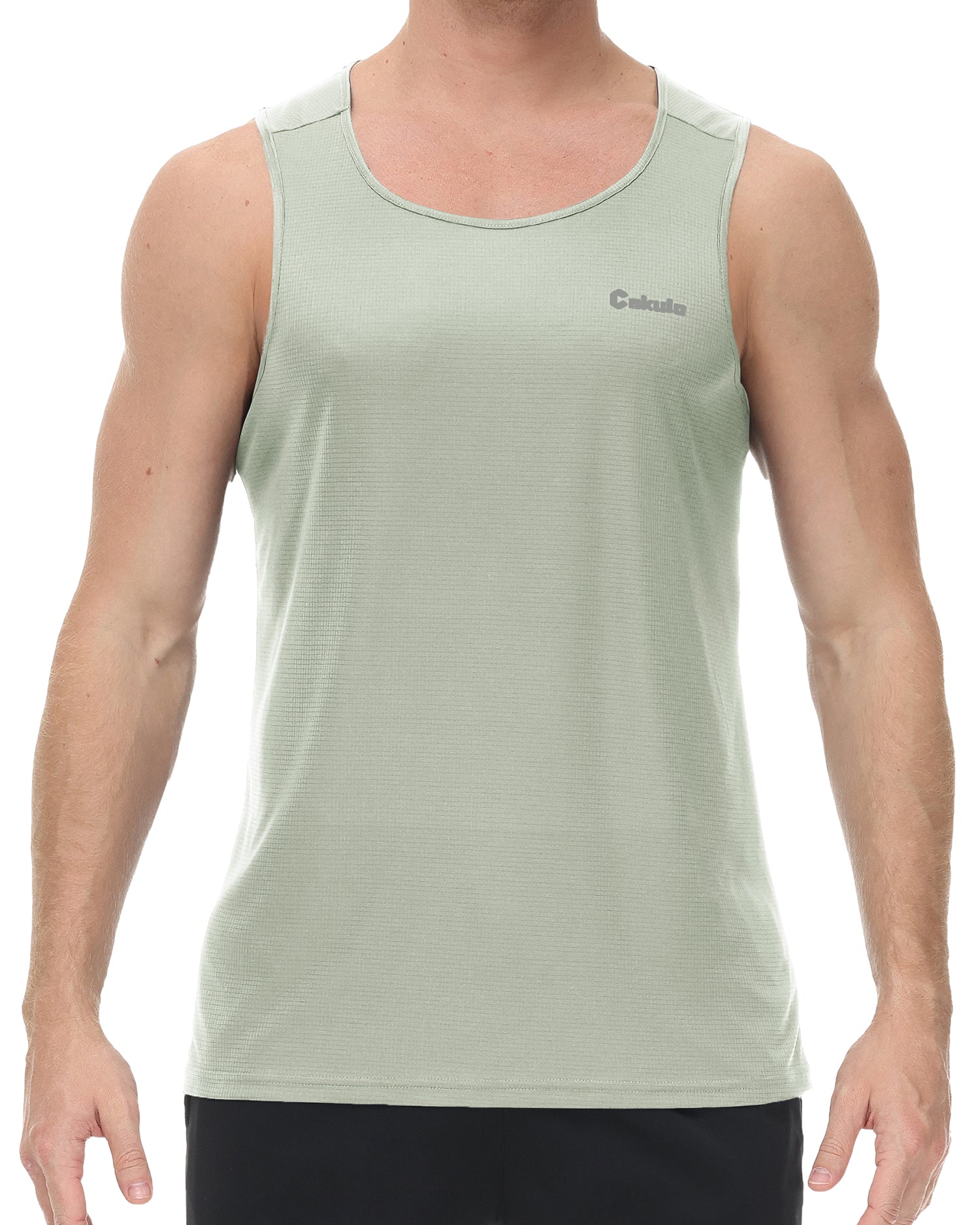 Cakulo Men's Neon Quick Dry Tank Gym to Beach Essentials