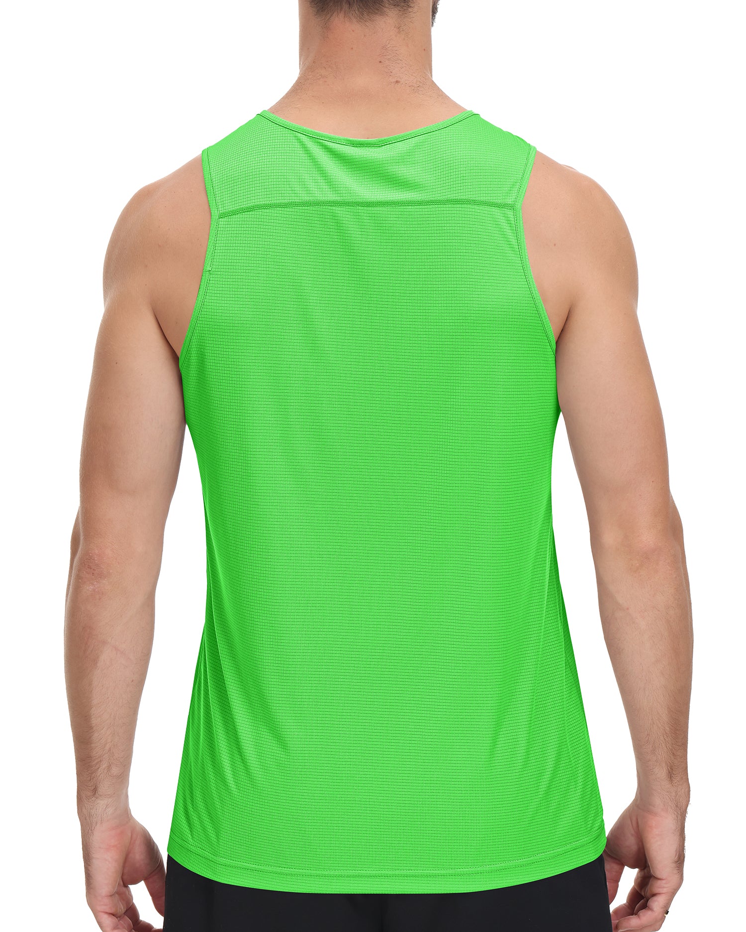 Cakulo Men's Neon Quick Dry Tank Gym to Beach Essentials