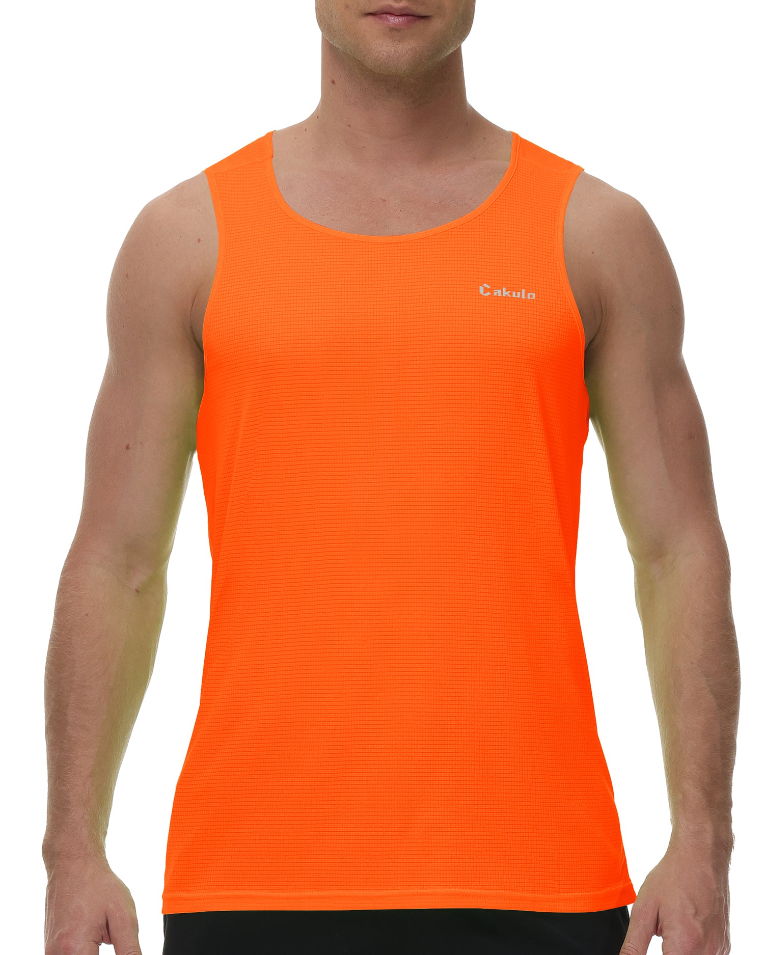 Cakulo Men's Neon Quick Dry Tank Gym to Beach Essentials